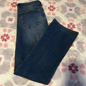 Kut from the Kloth Karen Baby Boot Cut Med Wash Blue Jeans Stretch Denim Sz 6